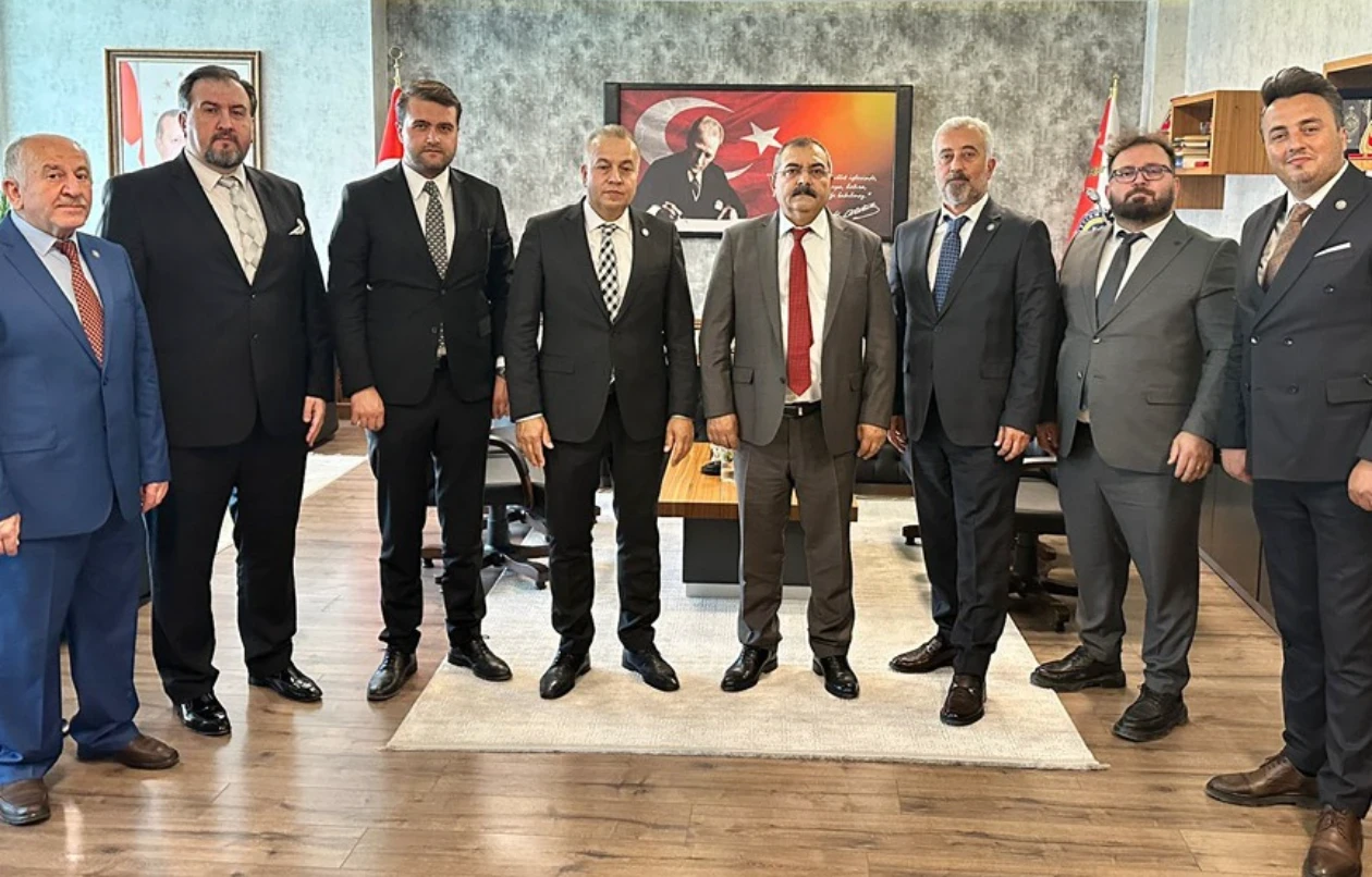  DİDER heyeti olarak, Emniyet Genel Müdür Yardımcısı Mahmut Çorumlu’yu makamında ziyaret ettik