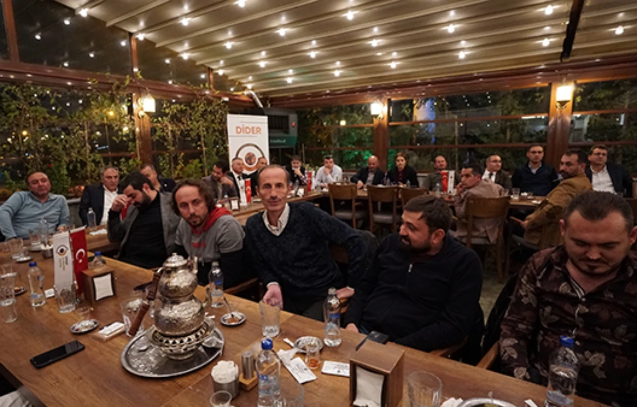 DİDER ÜYELERİMİZLE YEMEK PROGRAMI
