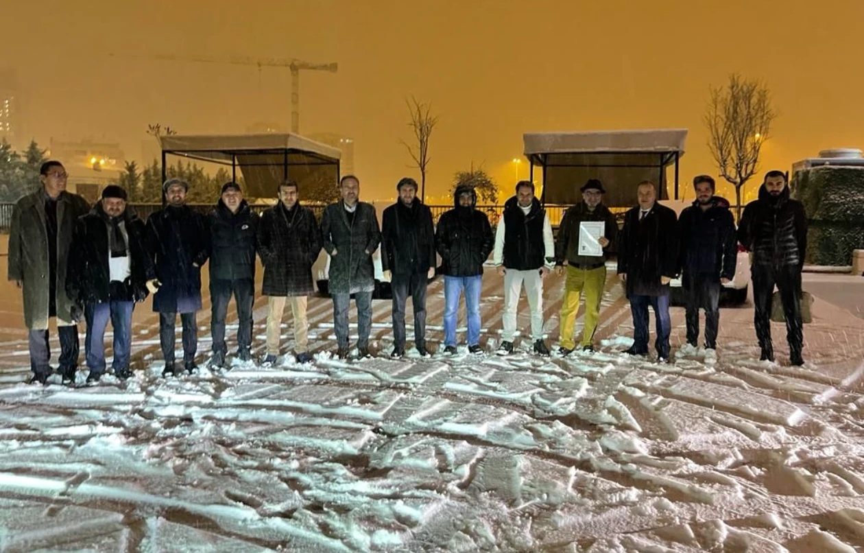 Dünya İş İnsanları Kooperatifimizin Evren'deki Ekolojik Cumhuriyet Köy Projemizin İstişare Toplantısı