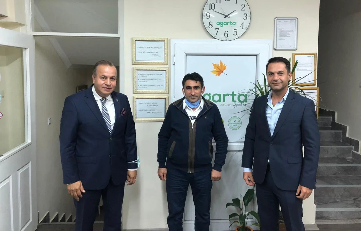 Üyelerimizden Agarta Kozmetik'e Yaptığımız Ziyaret